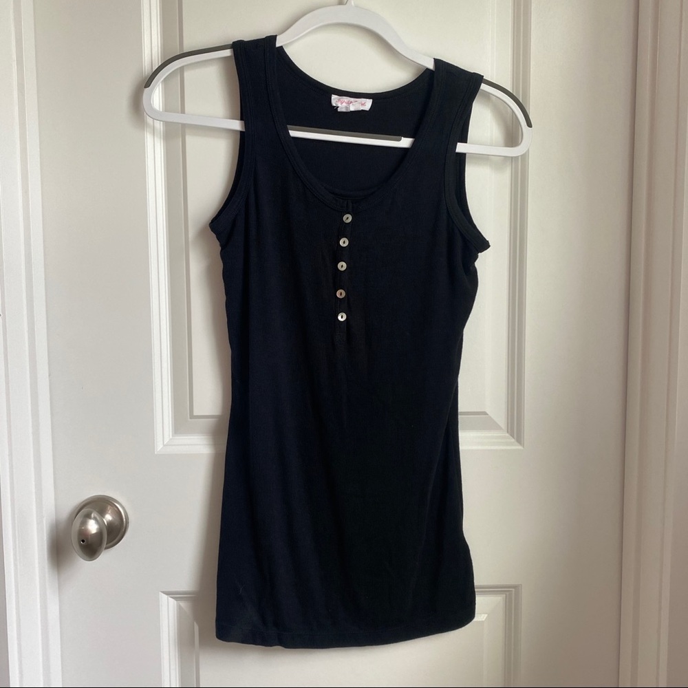 NEW!! Ingrid and Isabel Henley Rib Nursing Tank